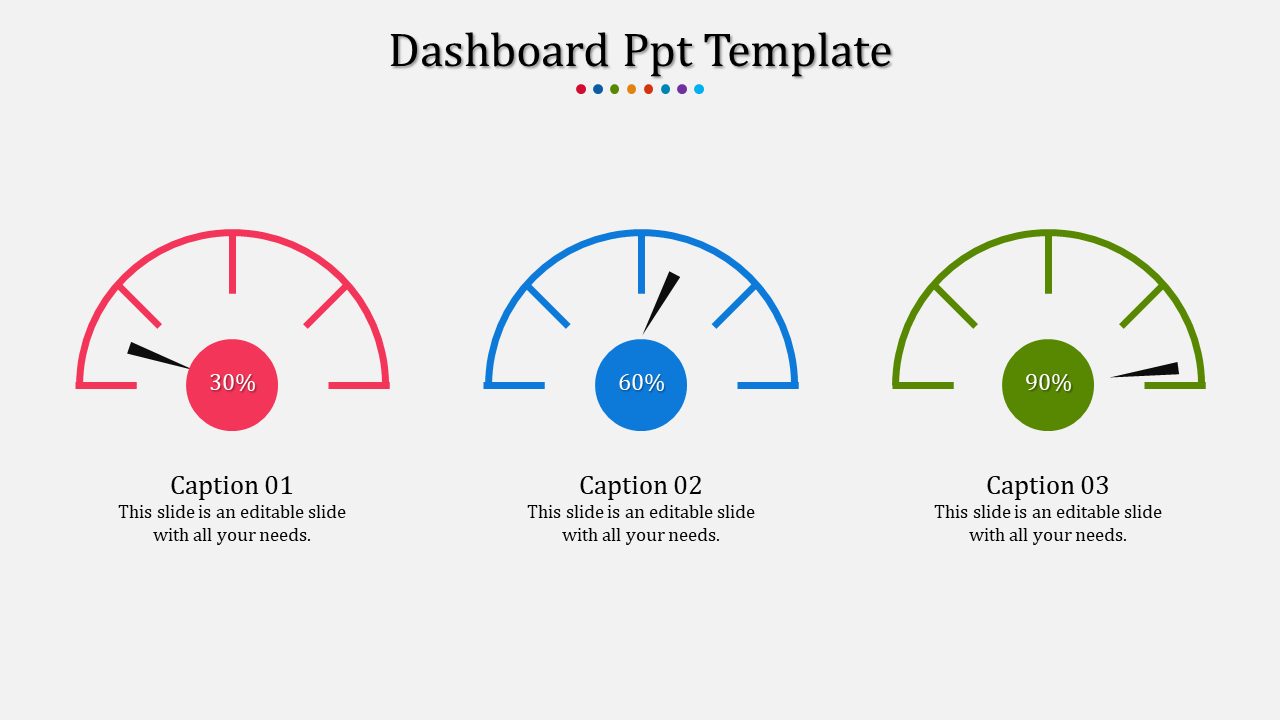 dashboard ppt template